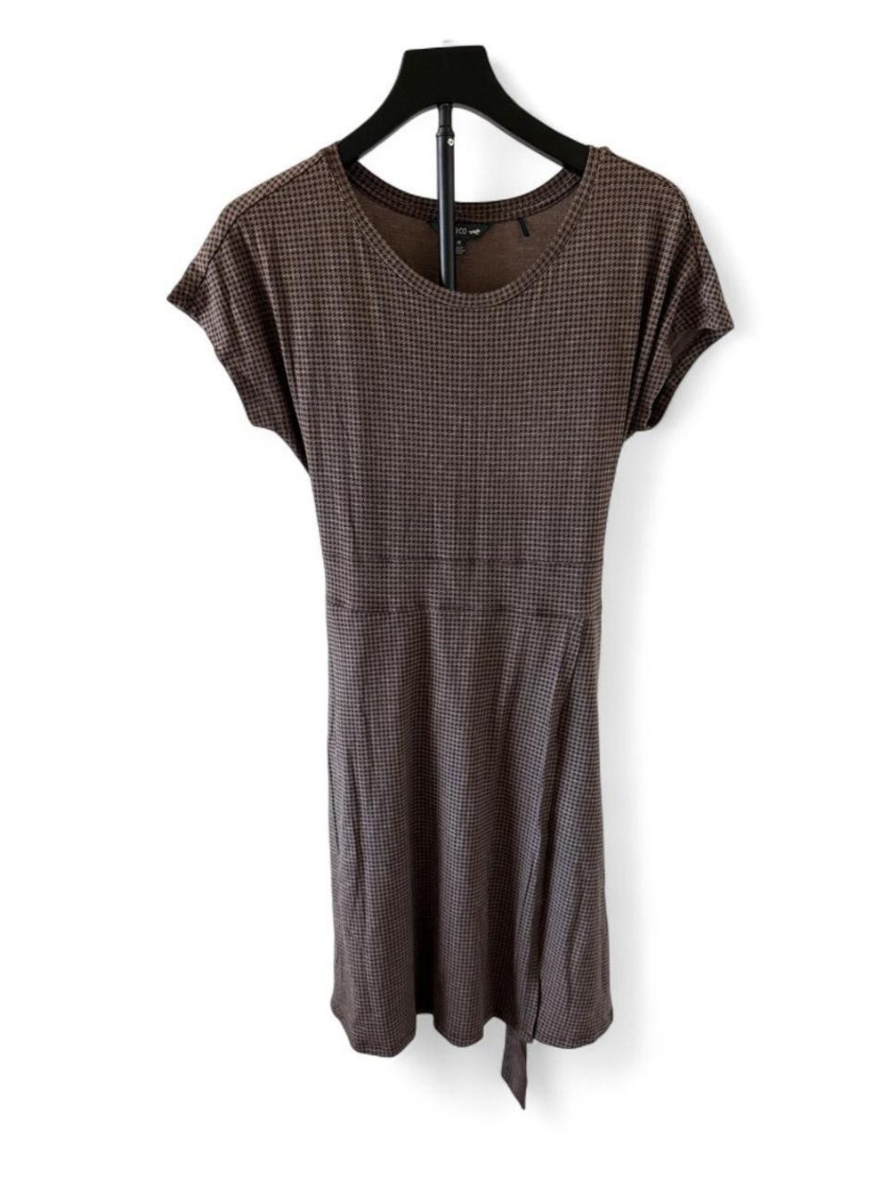 Toad&Co Micro-Houndstooth Knit Dress M